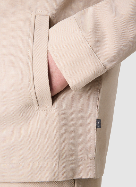 Jacke Web Frappuccino Frontansicht