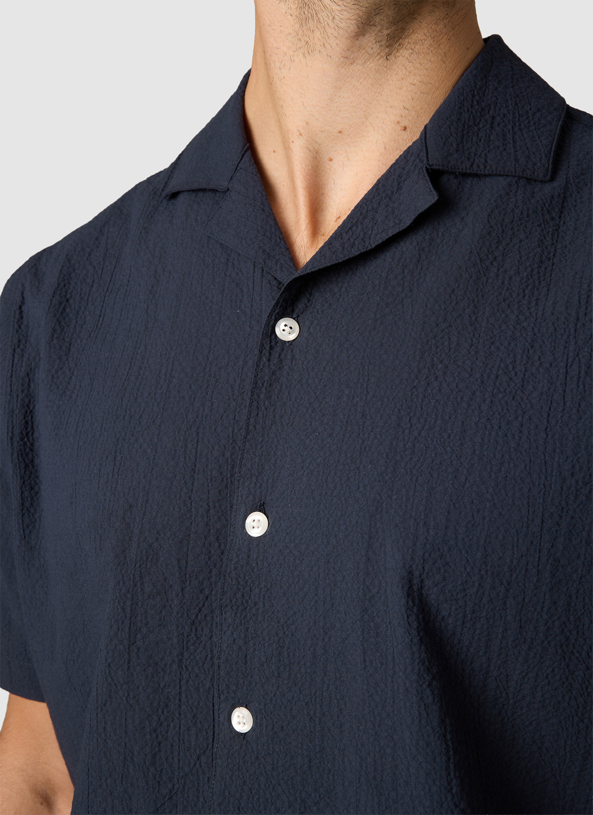 Hemd 1/2 Arm, Navy Detailansicht 1
