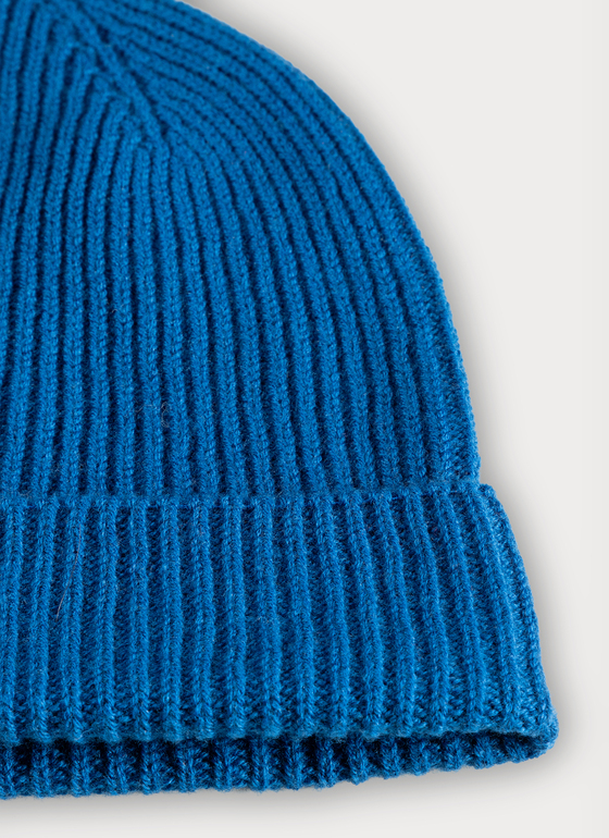 Mütze Intensive Blue Frontansicht
