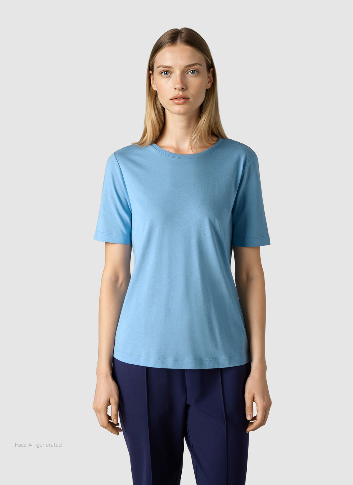 Rundhals T-Shirt, Endless Sky Frontansicht