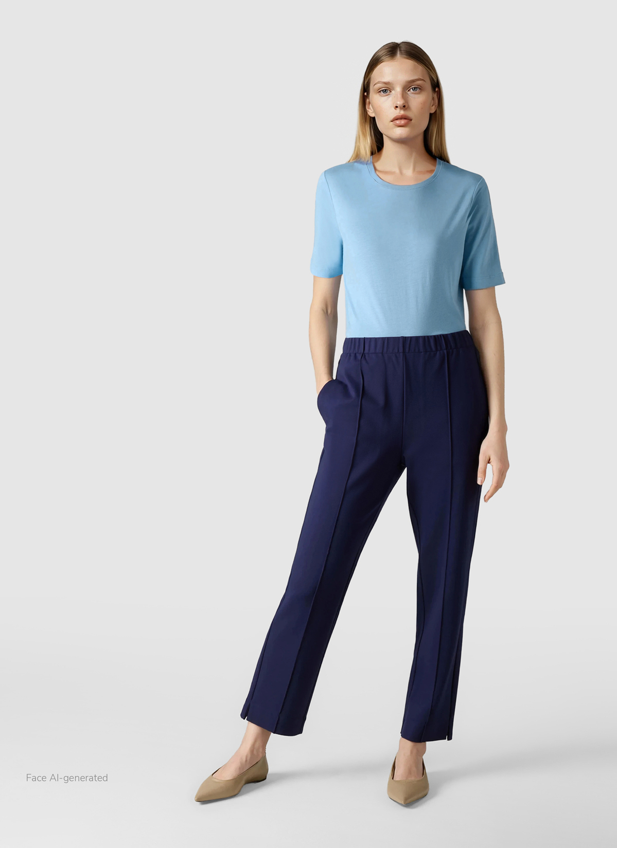 Rundhals T-Shirt, Endless Sky Detailansicht 2