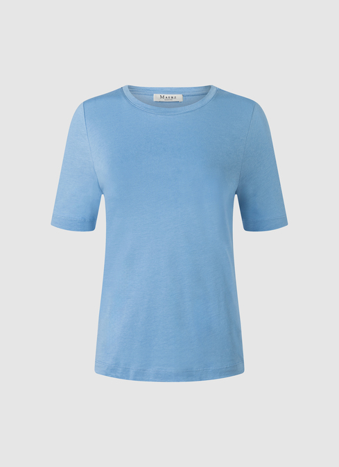 Rundhals T-Shirt width=