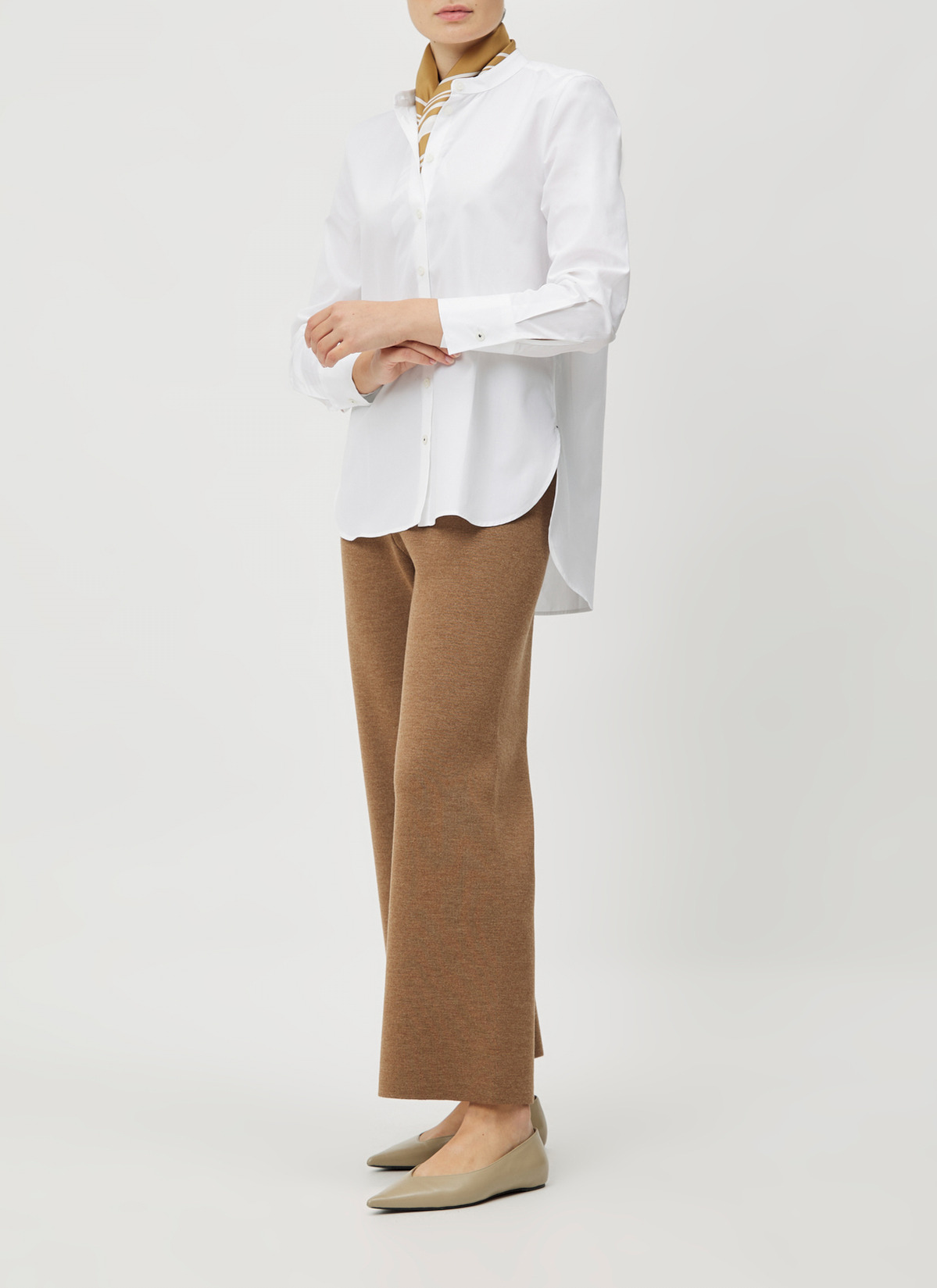 Bluse 1/1 Arm, Pure White Detailansicht 2