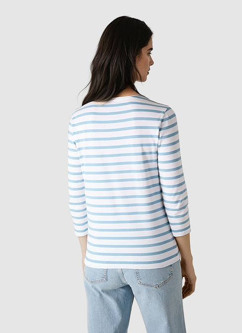 Shirt Rundhals 3/4 Arm width=
