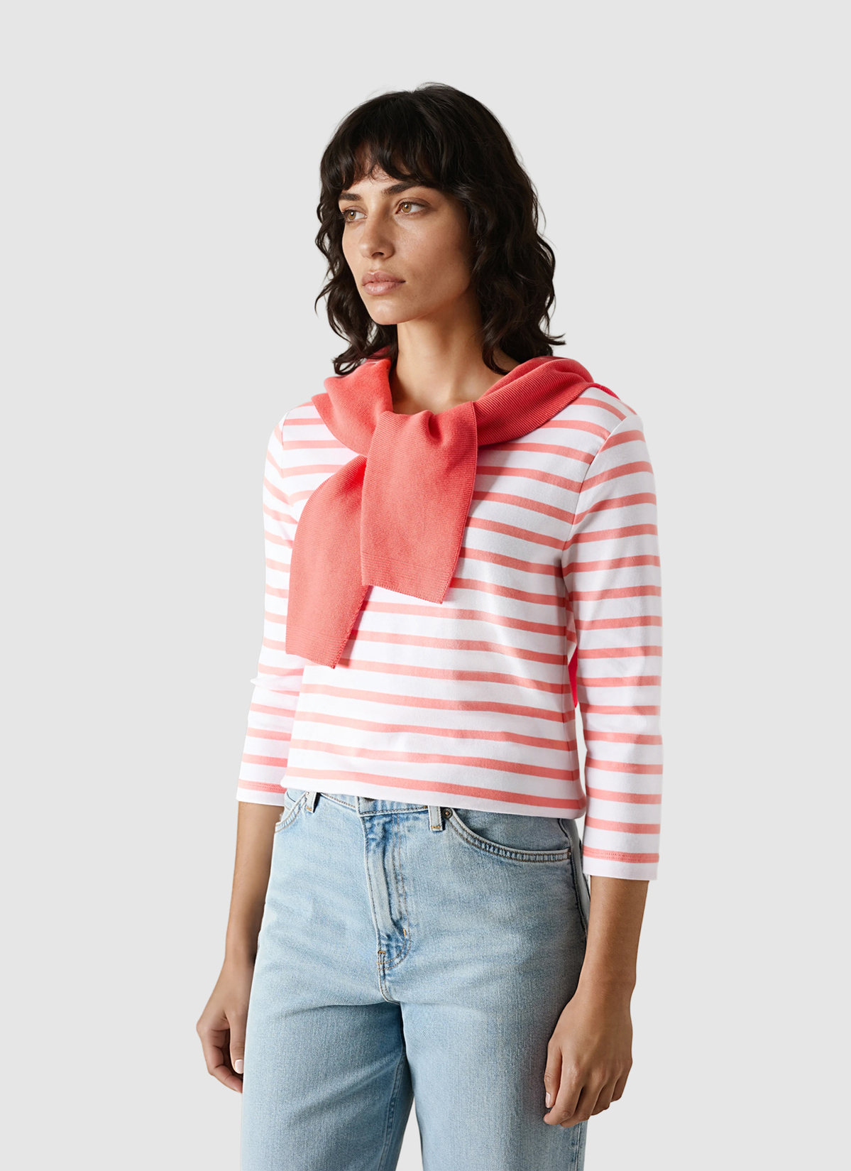 Shirt Rundhals 3/4 Arm, Coral Reef Detailansicht 2