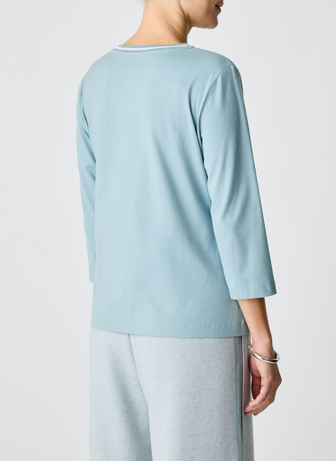 Longsleeve Rundhals 3/4 Arm width=