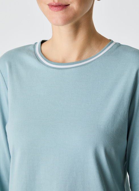 Longsleeve Rundhals 3/4 Arm width=