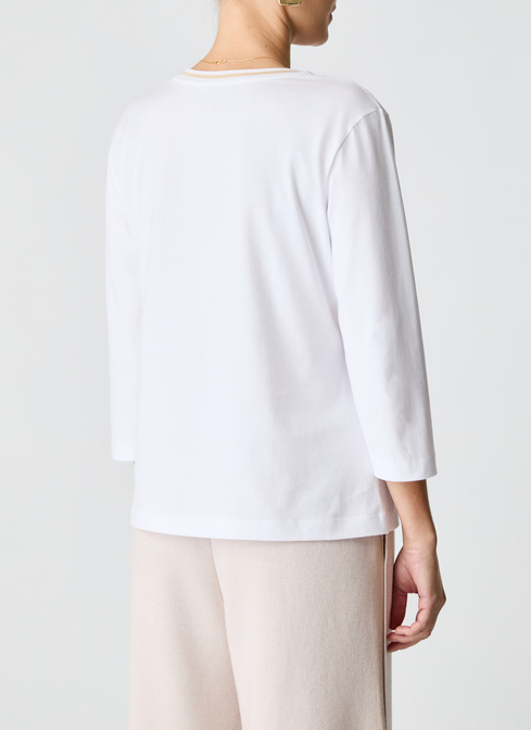 Longsleeve Rundhals 3/4 Arm width=