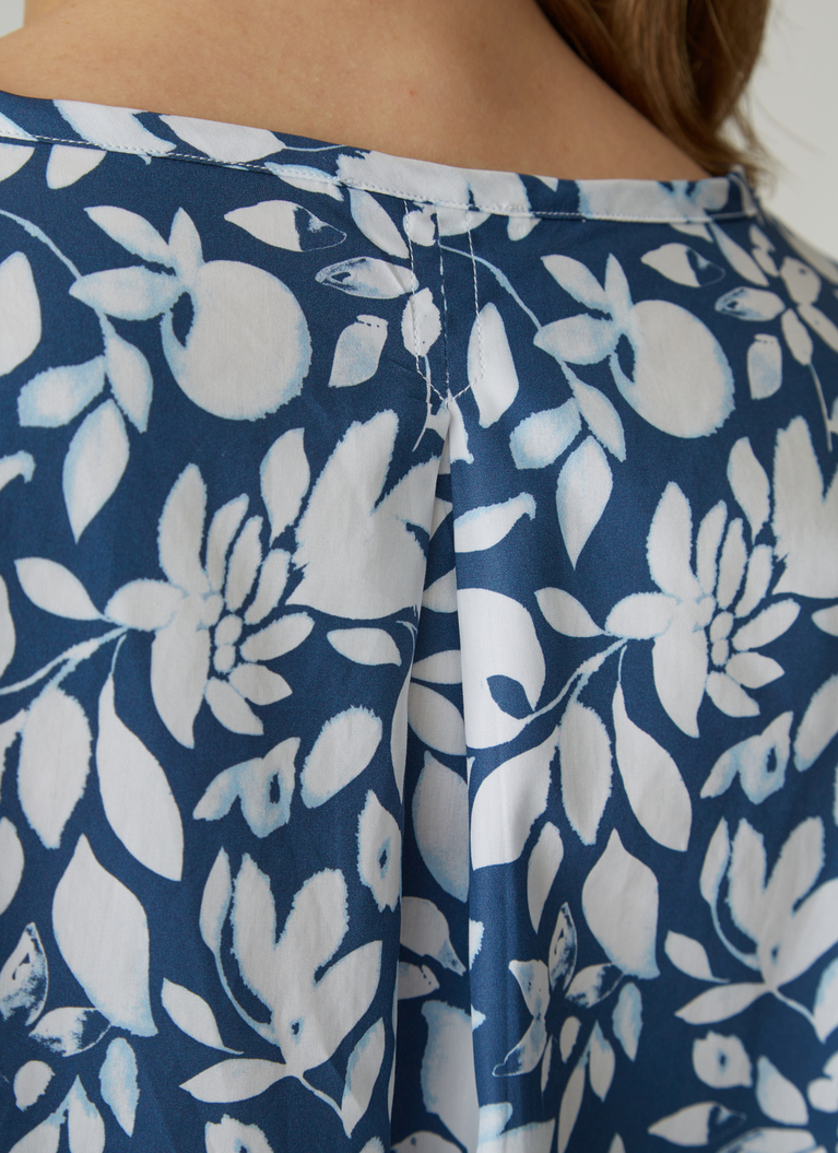 Bluse 1/1 Arm, Blue Grape Detailansicht 2