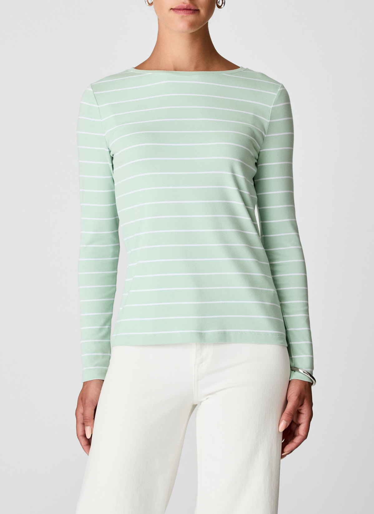 Longsleeve 1/1 Arm, Pastel Pistachio Detailansicht 1
