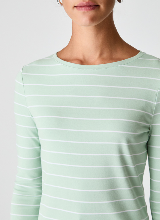 Longsleeve 1/1 Arm Pastel Pistachio Frontansicht