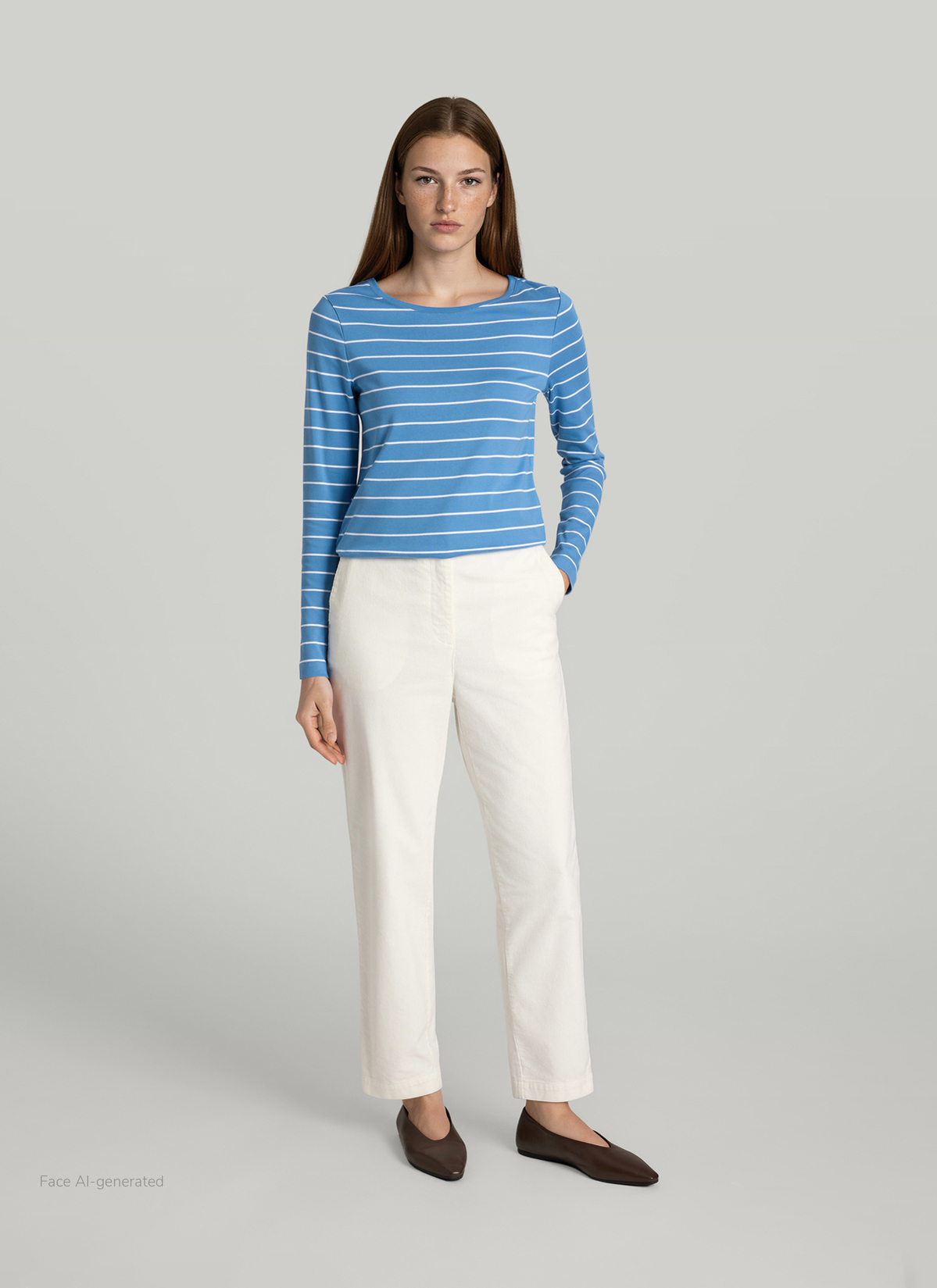 Longsleeve 1/1 Arm, Dutch Blue Detailansicht 2