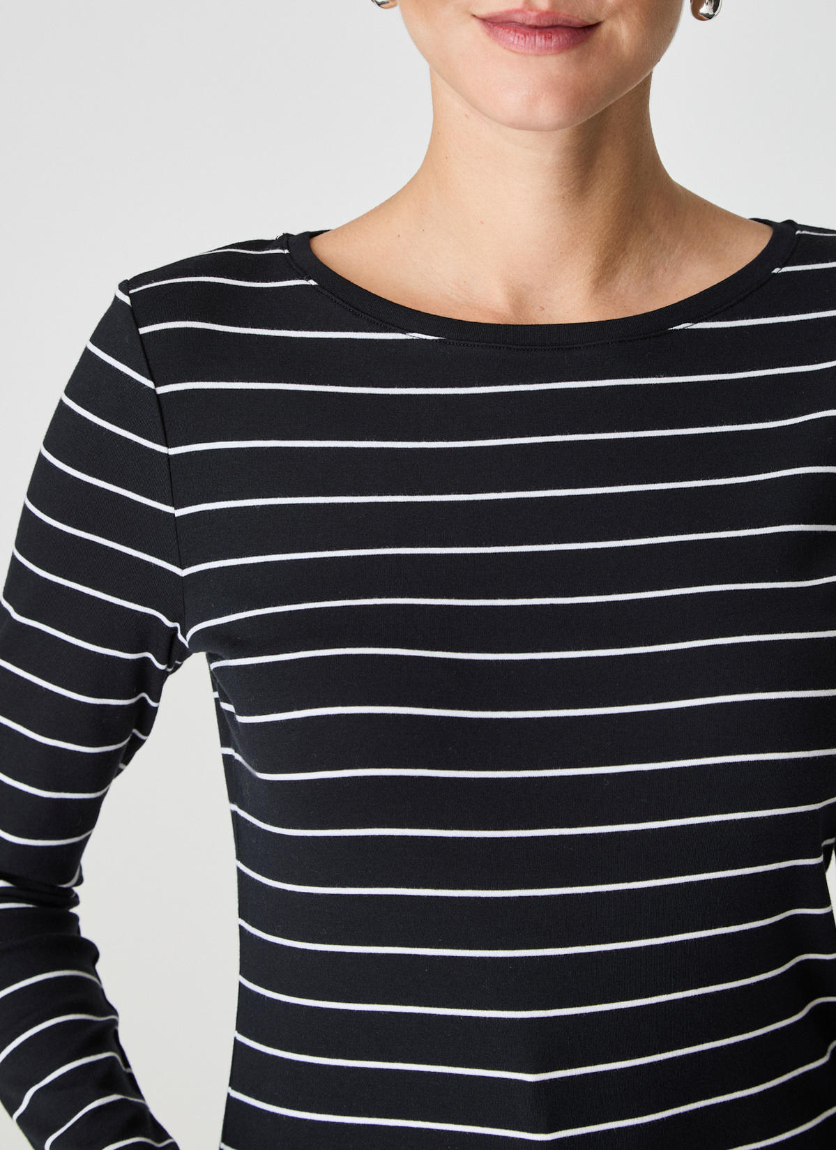 Longsleeve 1/1 Arm, Black Detailansicht 2
