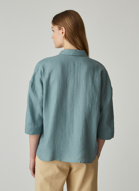 Bluse 1/1 Arm Willow Leaf Frontansicht