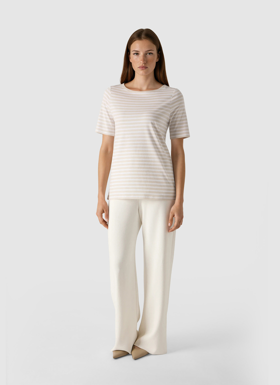 T-Shirt Rundhals 1/2 Arm Beach Frontansicht