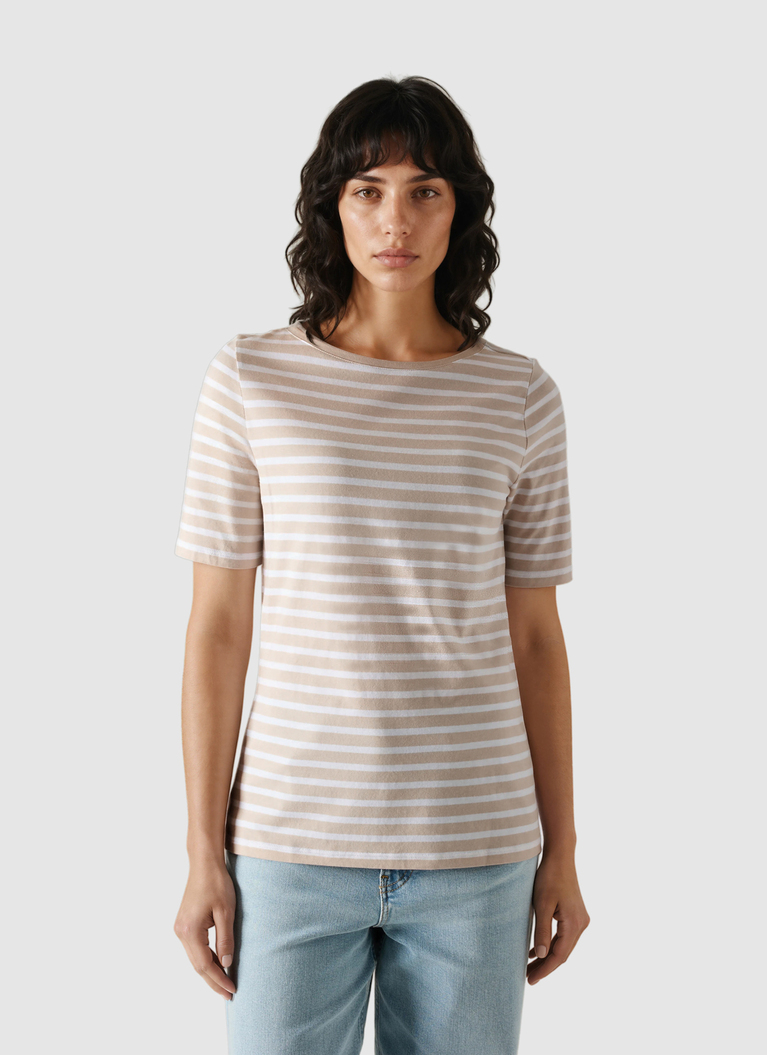 RundhalsshirtFrench Oak Frontansicht