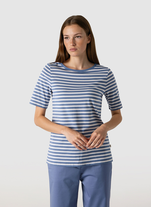 T-Shirt Rundhals 1/2 Arm width=