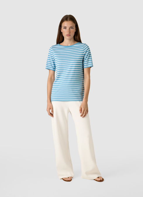 T-Shirt Rundhals 1/2 Arm width=