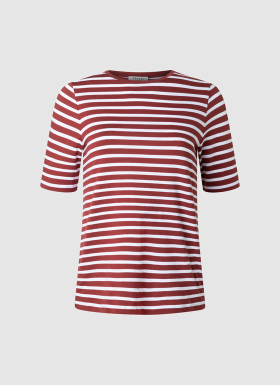 T-Shirt Rundhals 1/2 Arm Red Pear Frontansicht