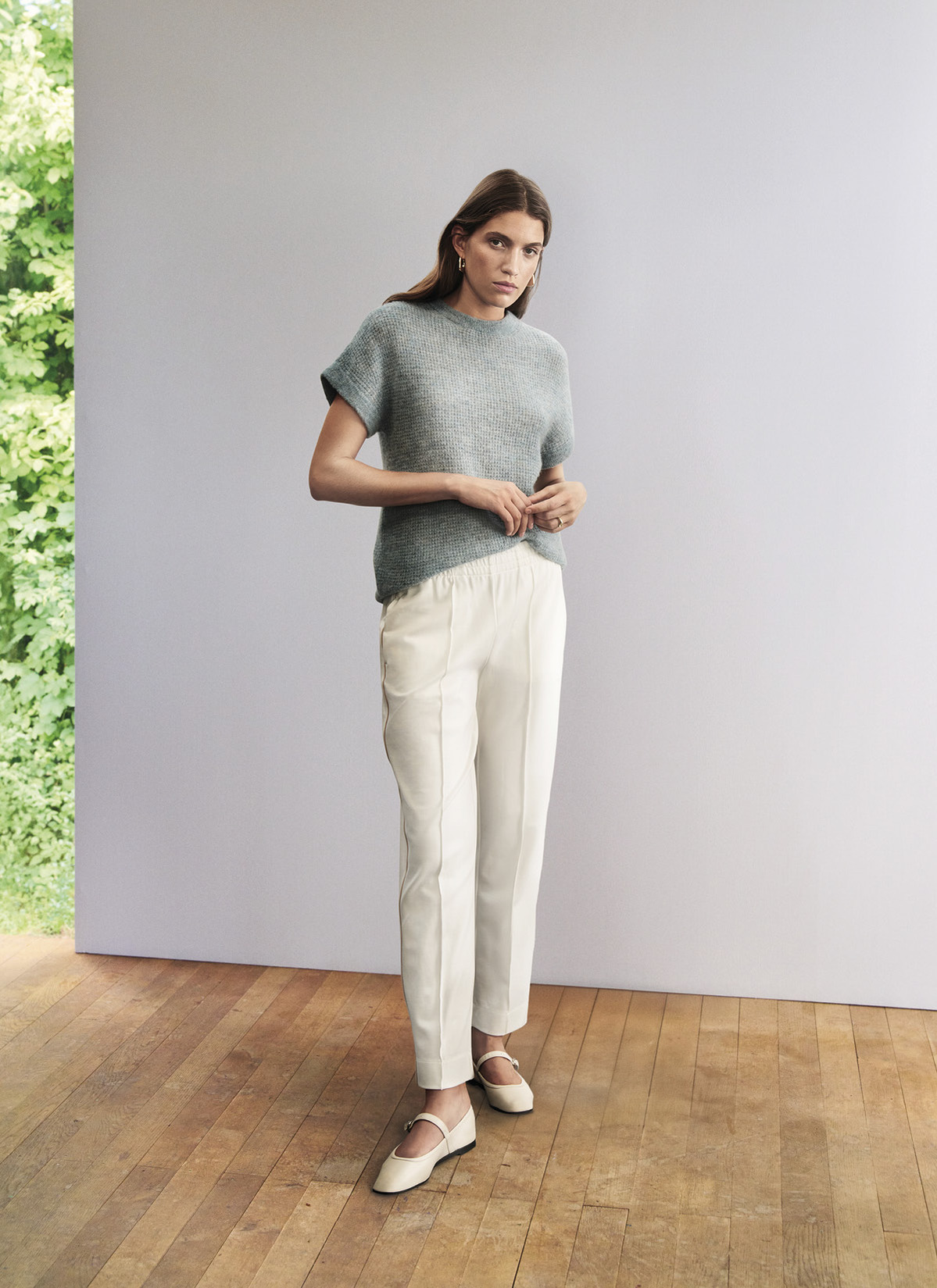 Hose, New White Frontansicht