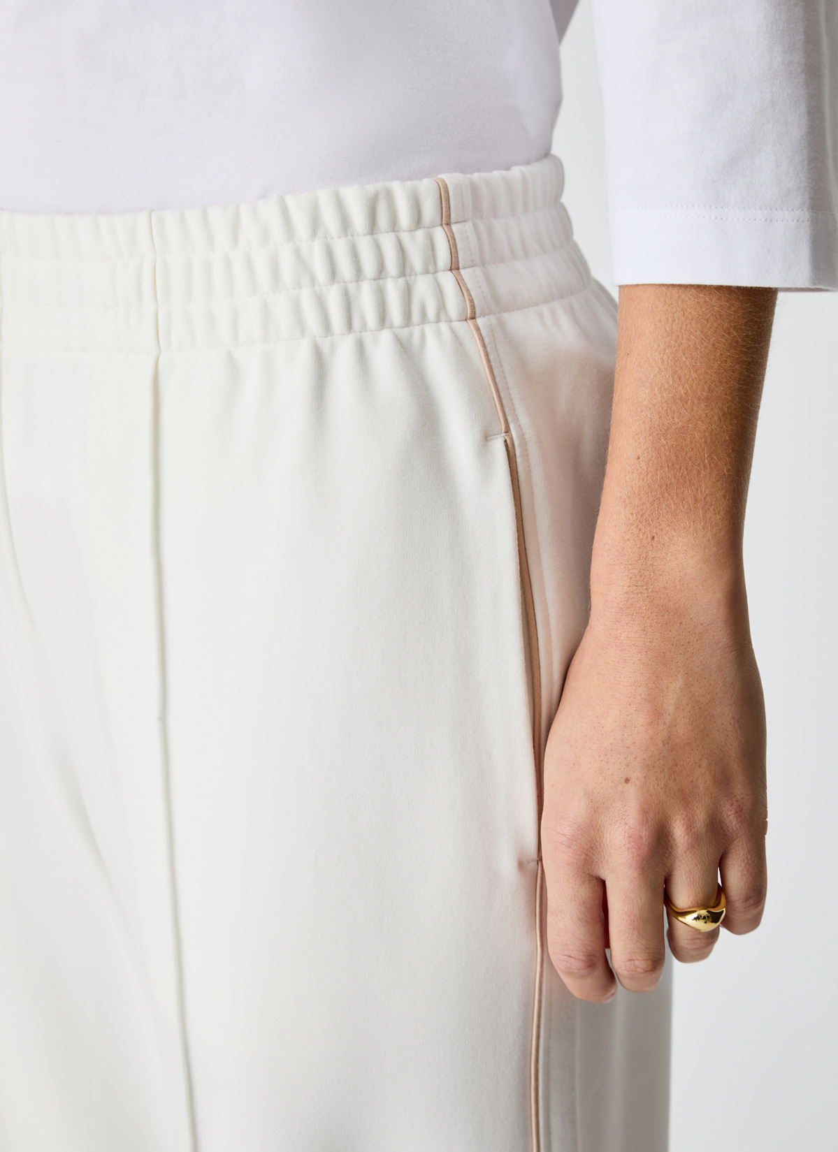 Hose, New White Detailansicht 2