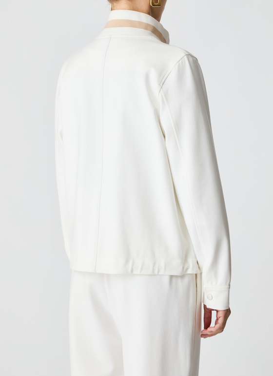 Jacke Wirk New White Frontansicht