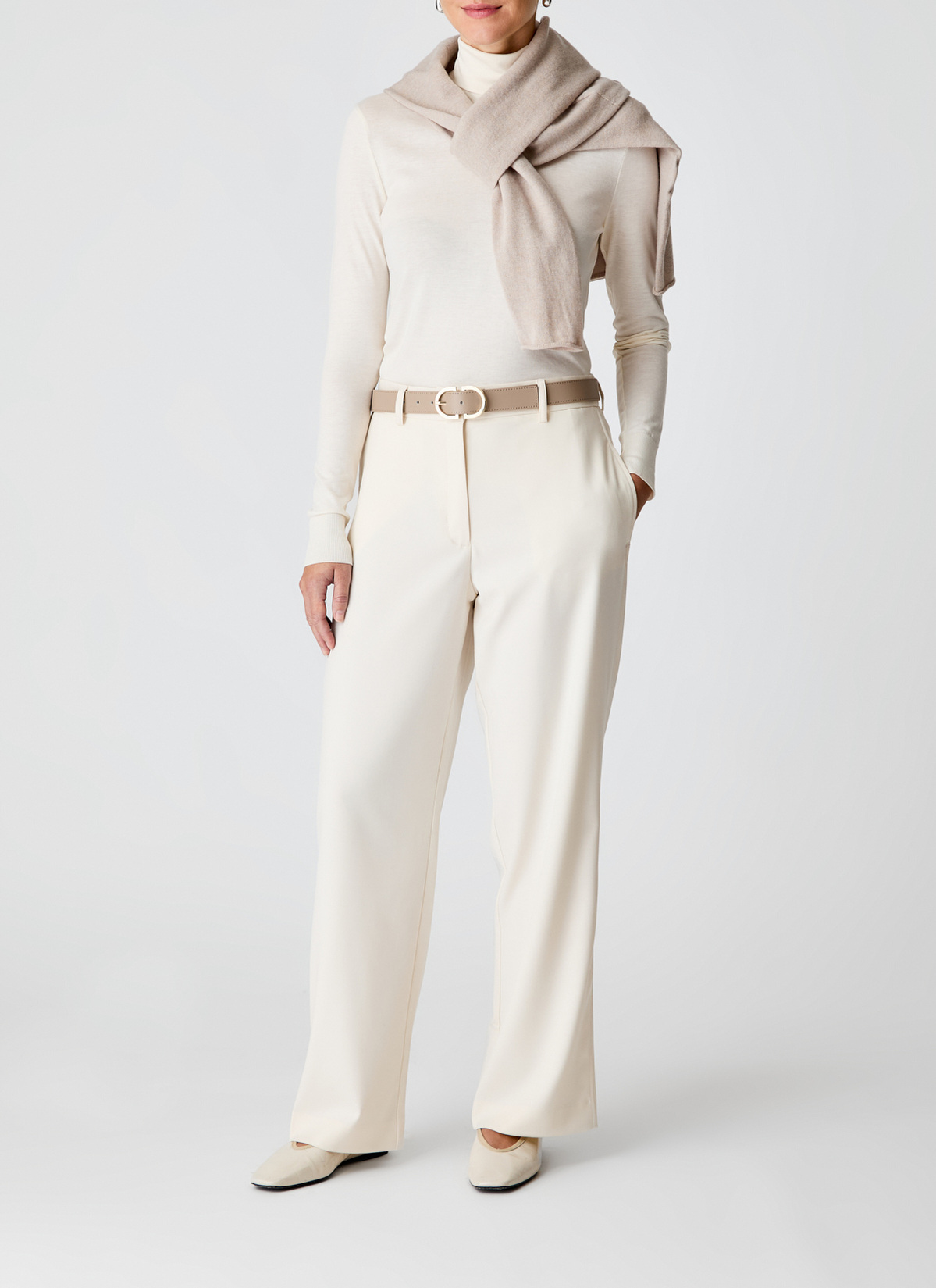 Hose, New White Frontansicht