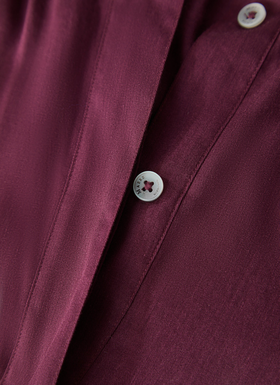 Kleid Oxid Red Frontansicht