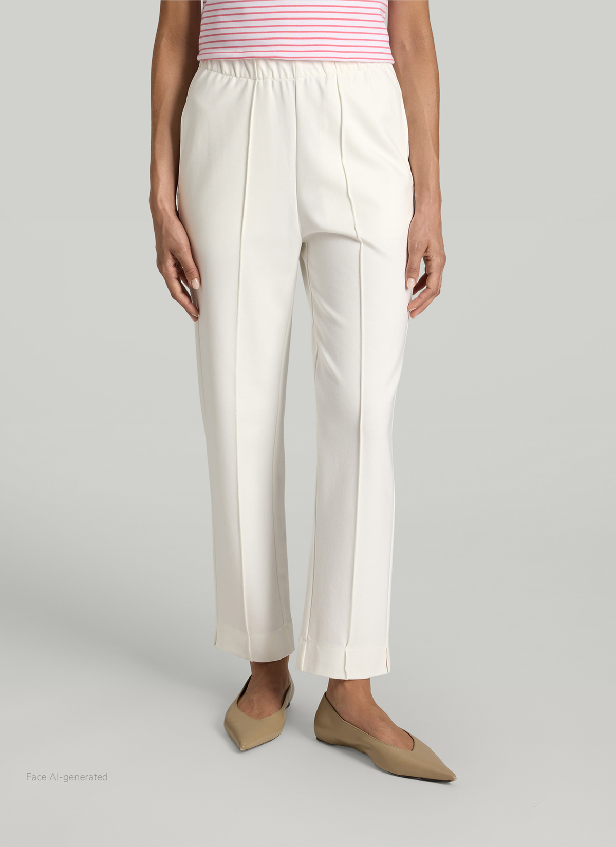 Hose, New White Frontansicht