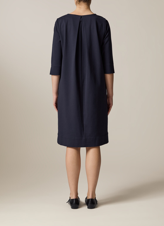 Kleid Navy Frontansicht