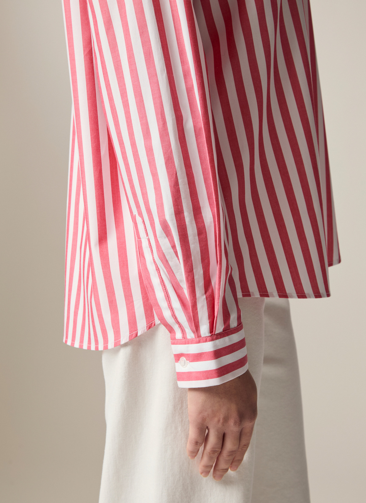 Bluse 1/1 Arm, Hibiscus Detailansicht 1