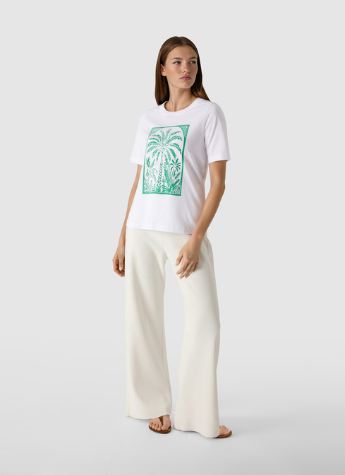 T-Shirt Rundhals 1/2 Arm width=