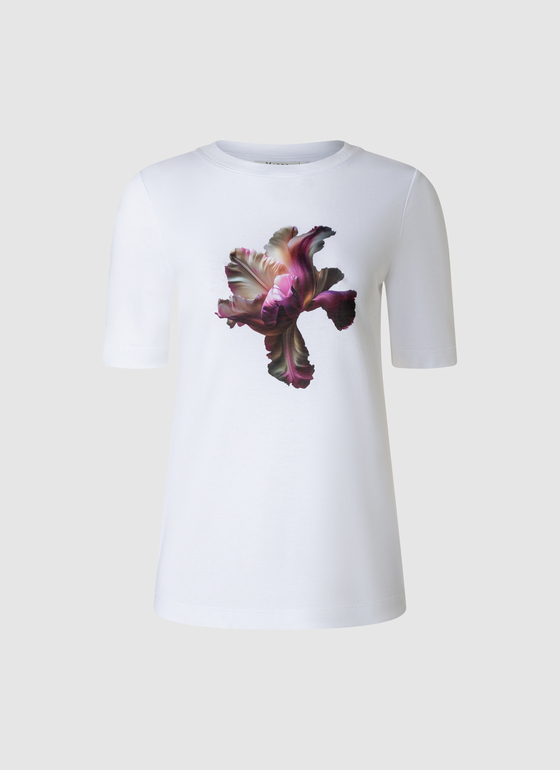 T-Shirt Rundhals 1/2 Arm Chateau Rose Frontansicht