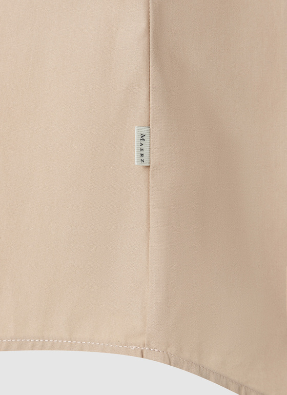 Bluse 1/2 Arm Beach Brown Frontansicht