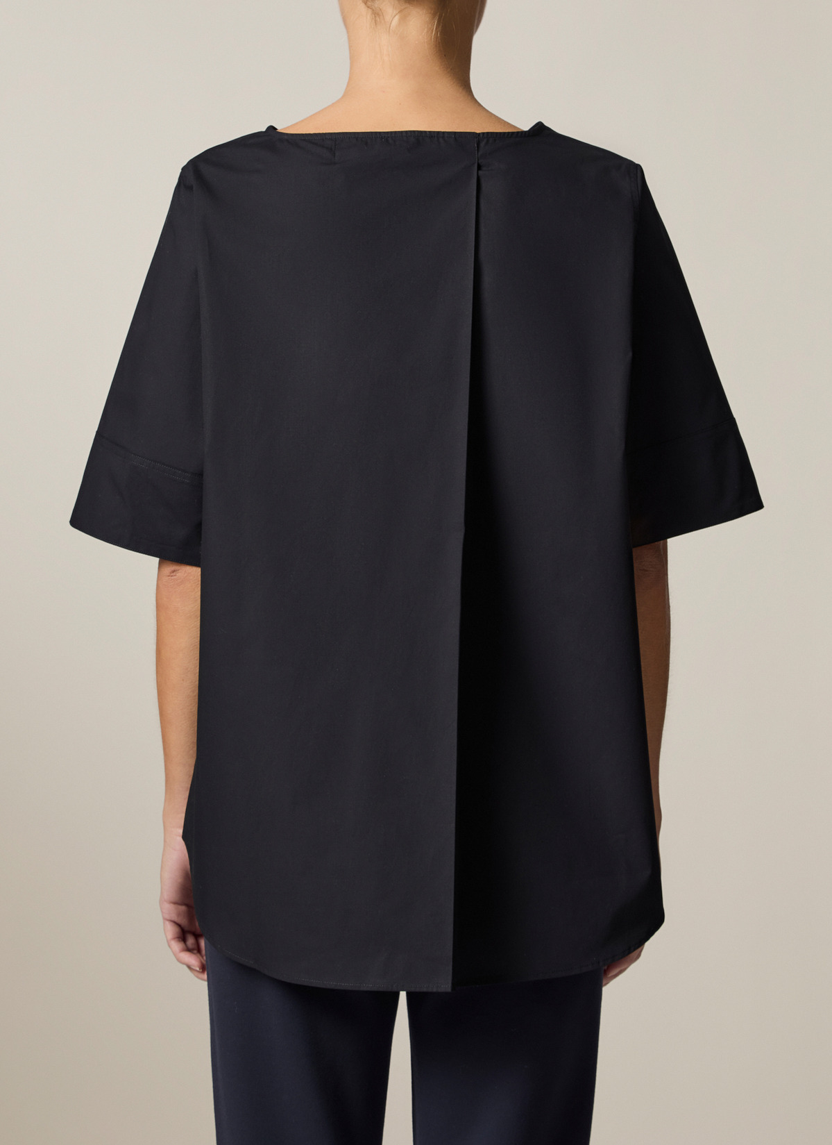 Bluse 1/2 Arm, Black Rückansicht