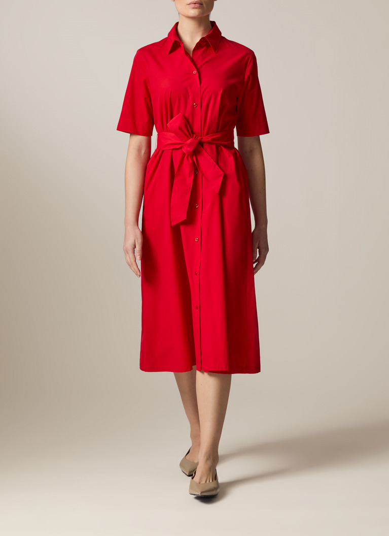 Kleid, Lychee Red Detailansicht 1