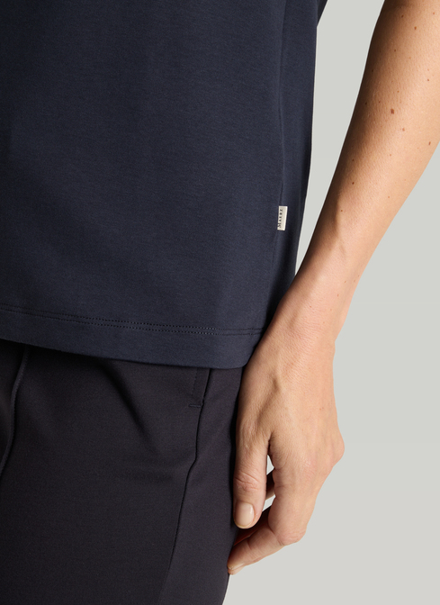 T-Shirt Rundhals 1/2 Arm width=
