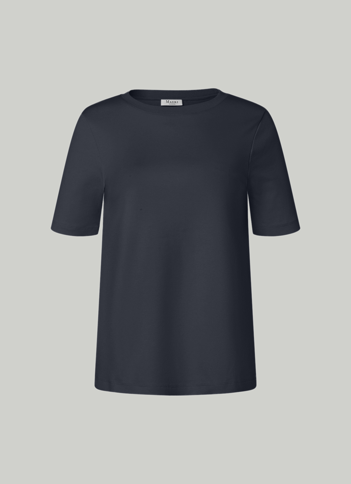 T-Shirt Rundhals 1/2 Arm, Navy