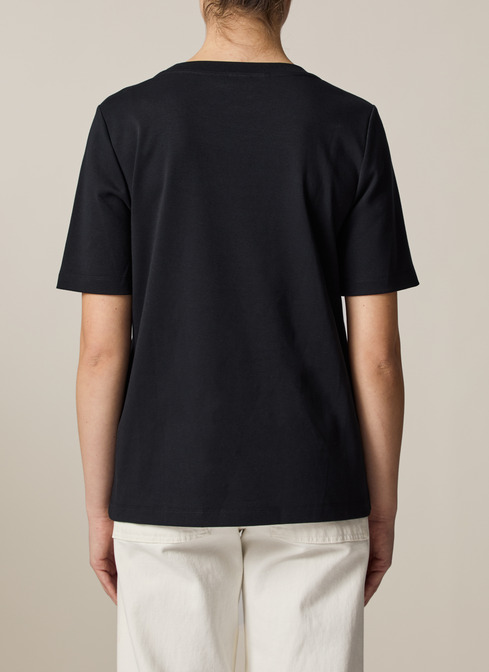 T-Shirt Rundhals 1/2 Arm width=