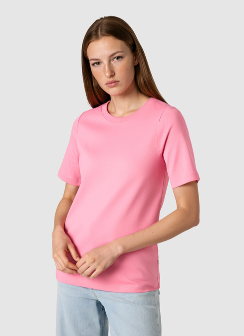 T-Shirt Rundhals 1/2 Arm width=