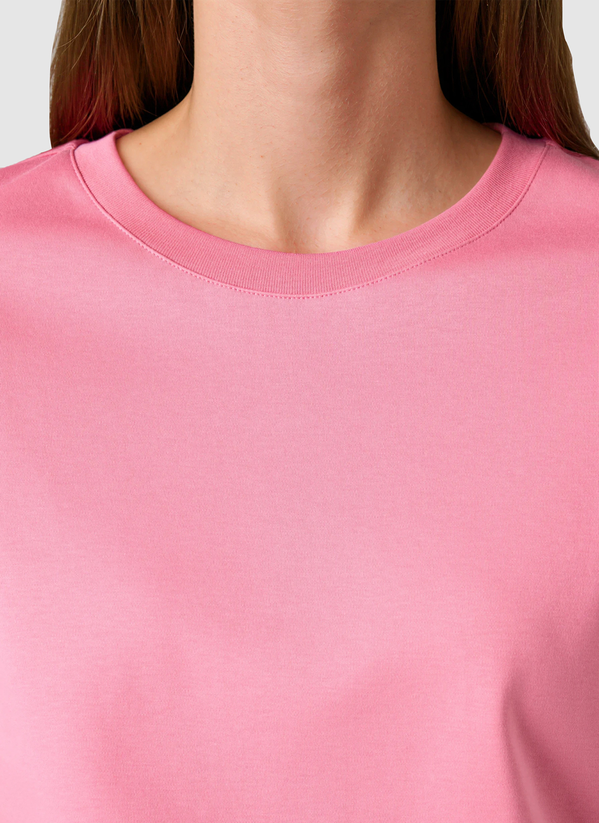 T-Shirt Rundhals 1/2 Arm, Chateau Rose Rückansicht