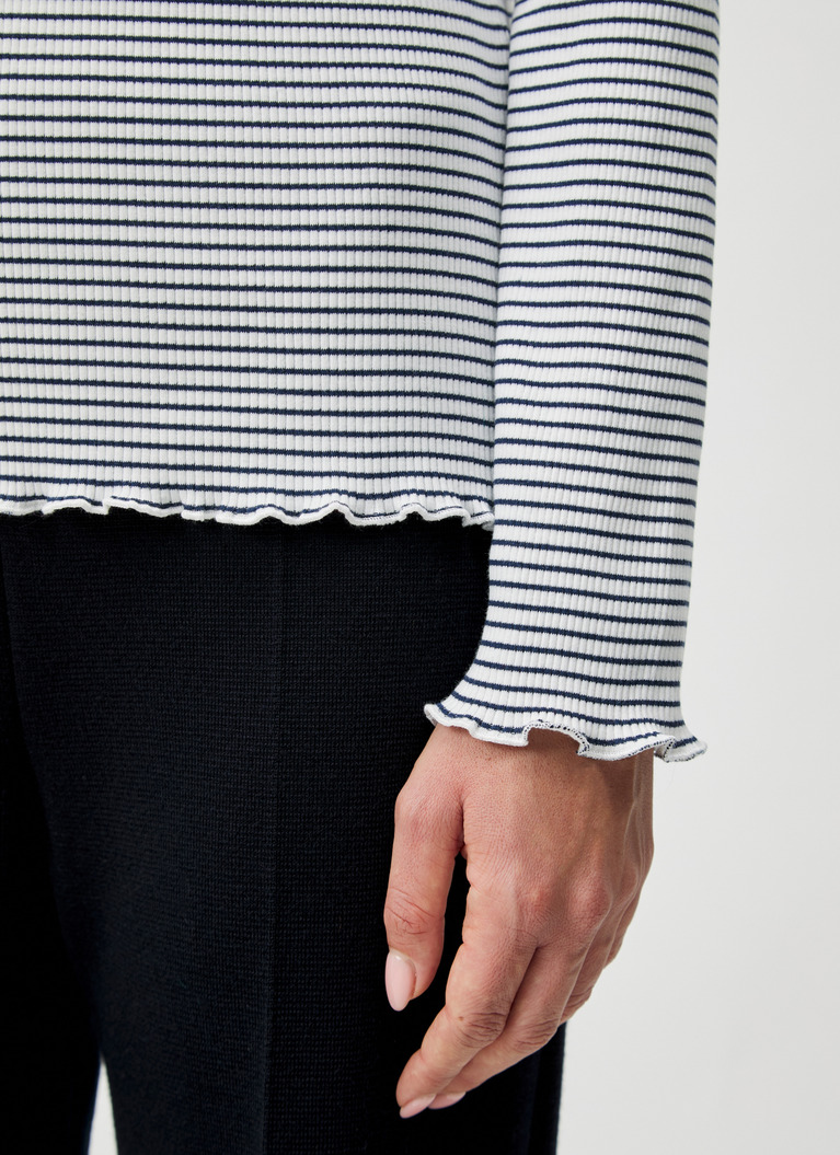 Longsleeve 1/1 Arm, Navy Detailansicht 1