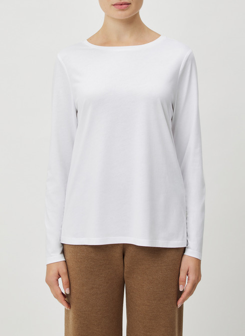 T-Shirt Rundhals 1/2 Arm width=