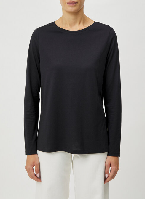 T-Shirt Rundhals 1/2 Arm width=