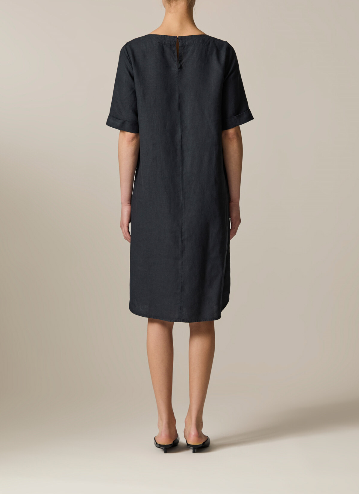 Kleid, Black Rückansicht