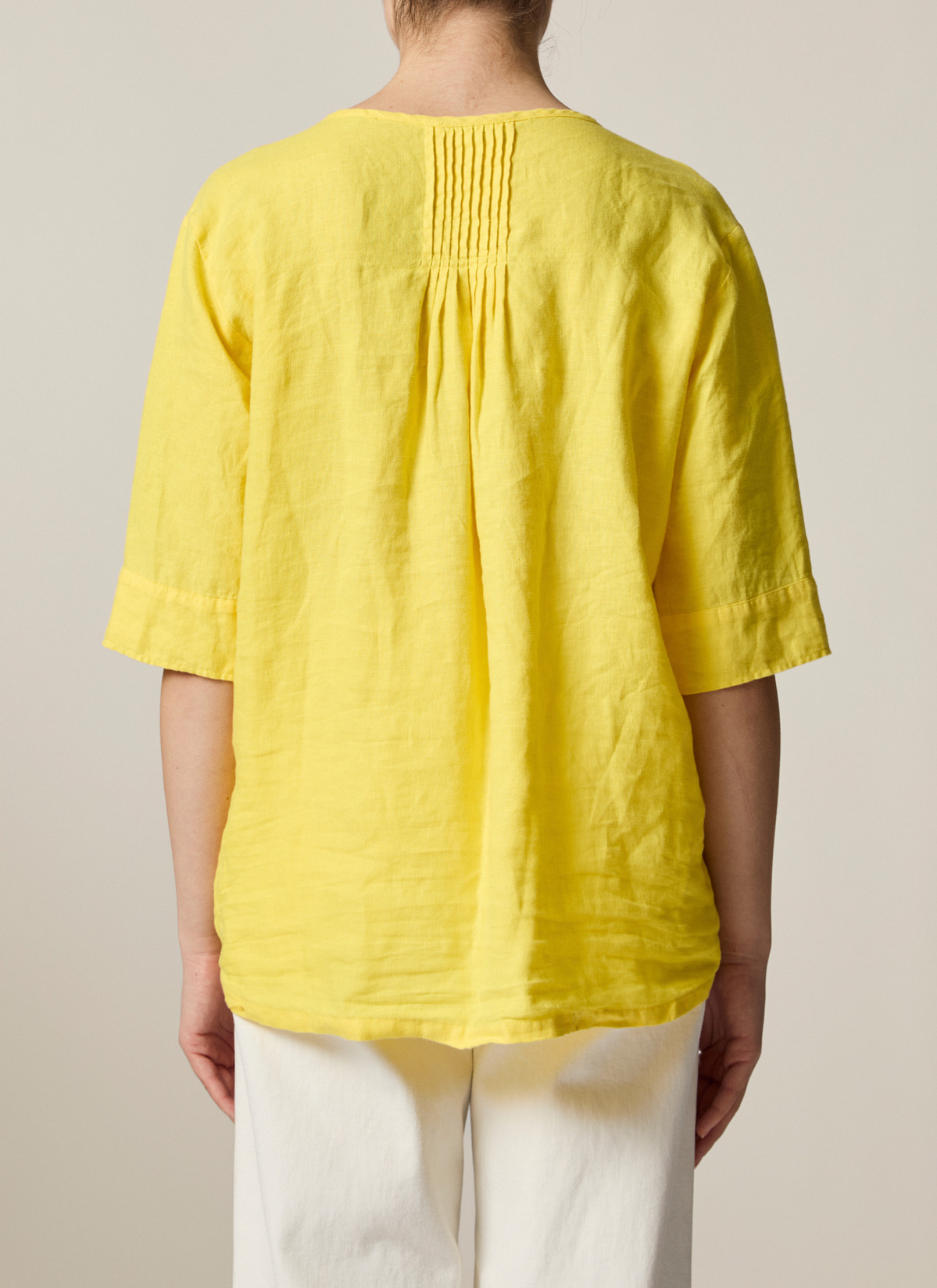 Bluse 1/2 Arm, Lemon Zest Rückansicht