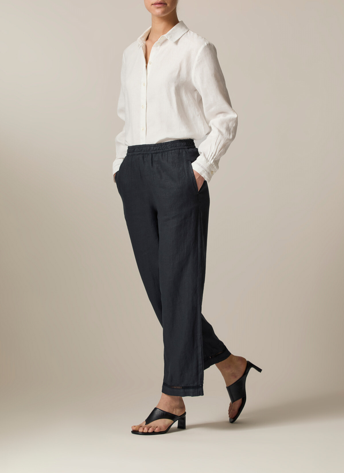 T-Shirt Rundhals, New White Detailansicht 2