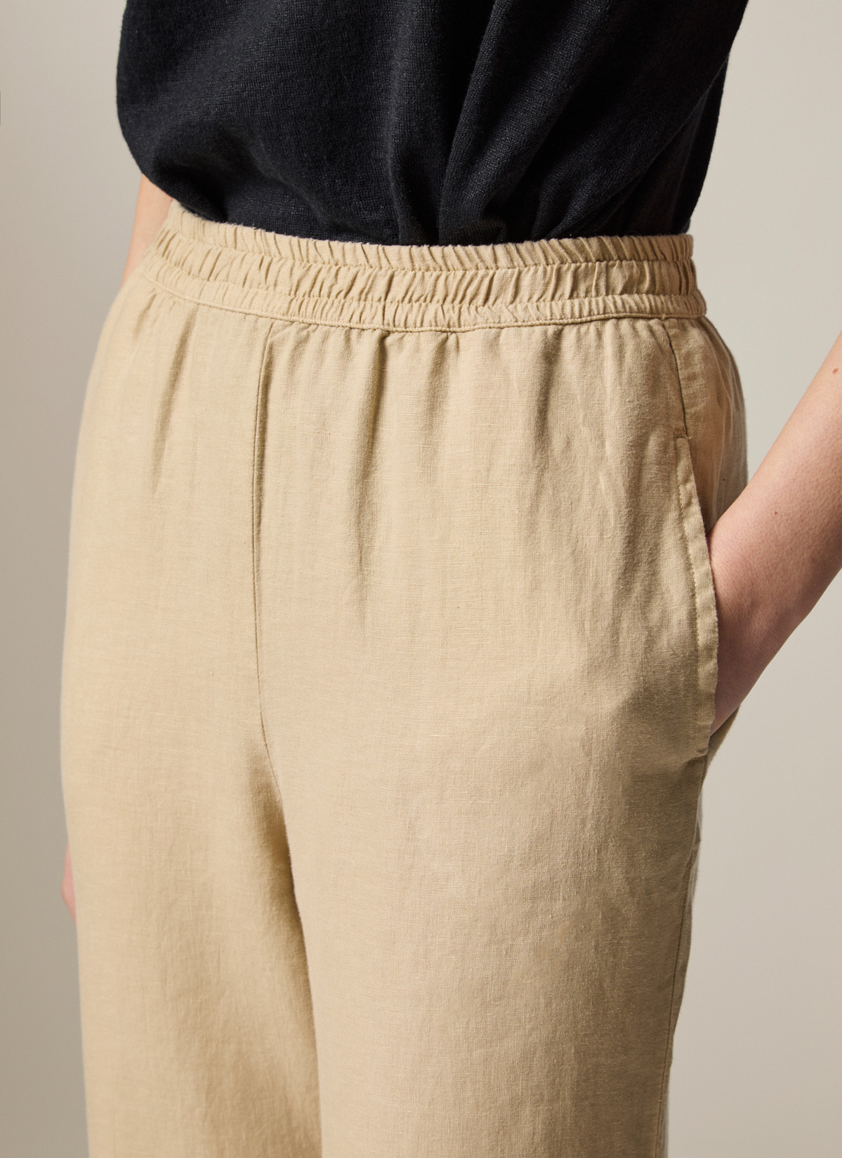 Hose, Beach Brown Detailansicht 1