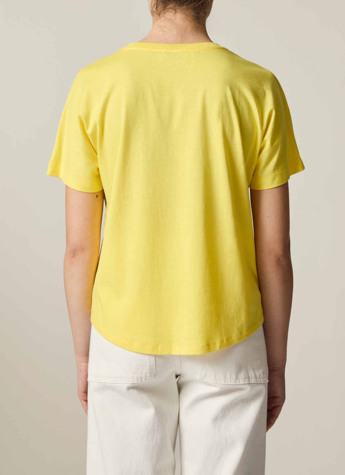 Shirt Polohemd, Lemon Zest Rückansicht