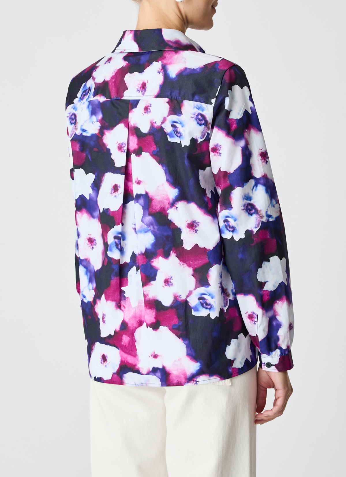 Shirt Polohemd, Smoky Pink Rückansicht